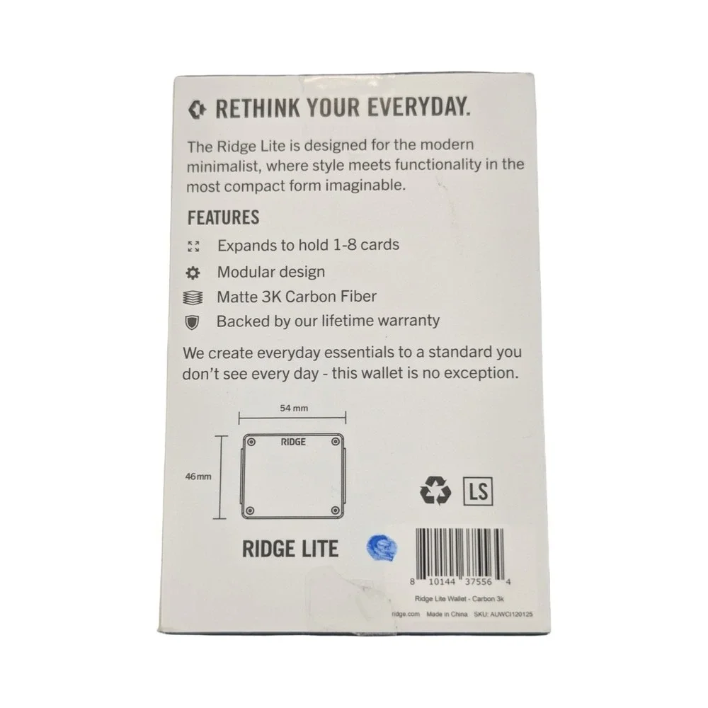 The Ridge Wallet **in pictures